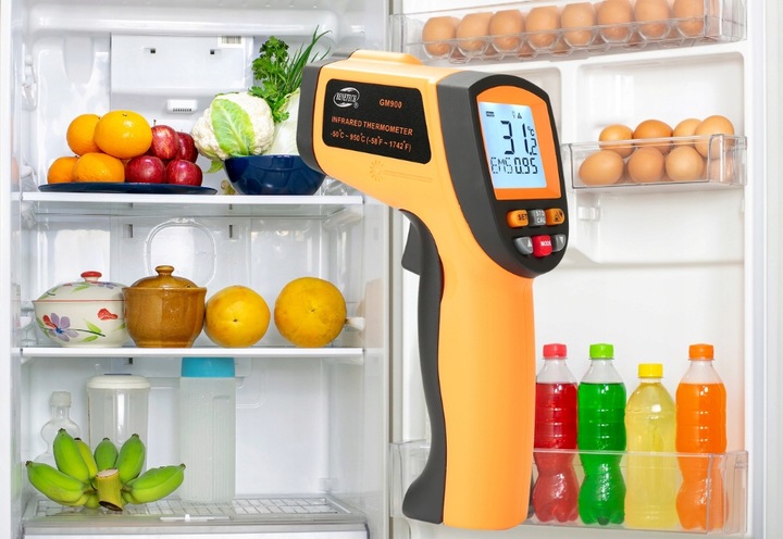 PIROMETR TERMOMETR BEZKONTAKTOWY LASEROWY BEZDOTYKOWY PODCZERWIEŃ -50 +950