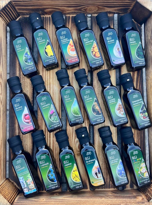 OLEJ Z OGÓRECZNIKA LEKARSKIEGO 100ml nierafinowany ZIELONY OLEJ