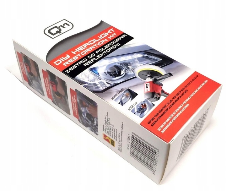 Zestaw do polerowania Regeneracji reflektorów Lamp