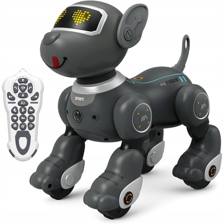 ROBOT INTERAKTYWNY ROBO PIES PIESEK ZDALNIE STEROWANY GŁOSEM PILOT DOTYK