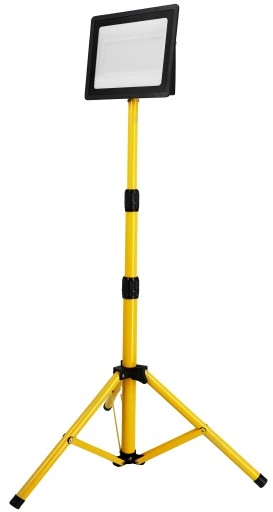Zestaw halogen naświetlacz LED 1x 50W + statyw budowalny stojak roboczy