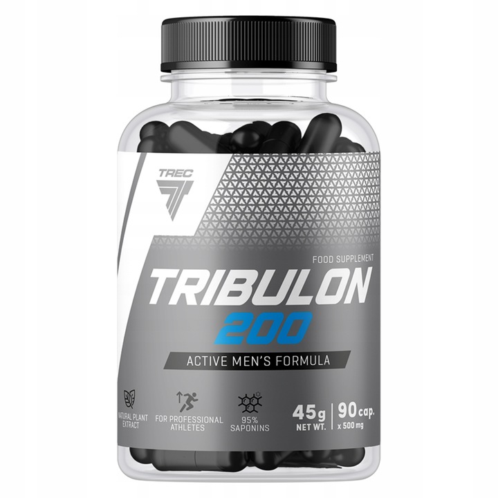 TREC TRIBULON 200 90 kaps TRIBULUS EKSTRAKT LIBIDO BOOSTER TESTOSTERONU