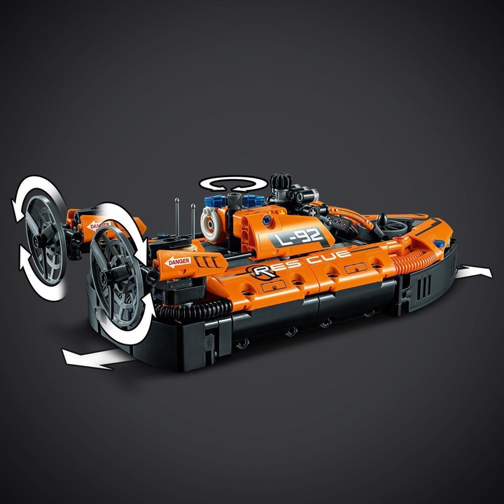 LEGO TECHNIC Poduszkowiec ratowniczy 42120 + GRATIS List do Mikołaja!