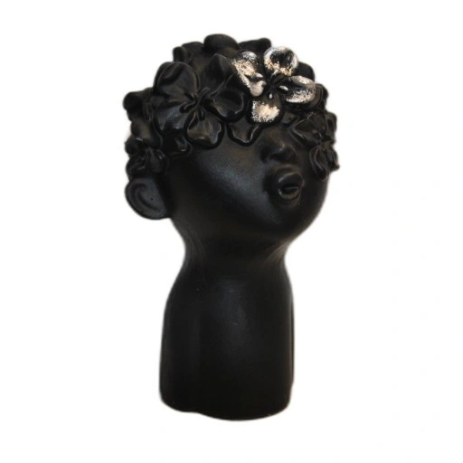 MAŁA FIGURKA GIPSOWA GŁOWA OZDOBA DO OGRODU DOMU NA PREZENT PODARUNEK