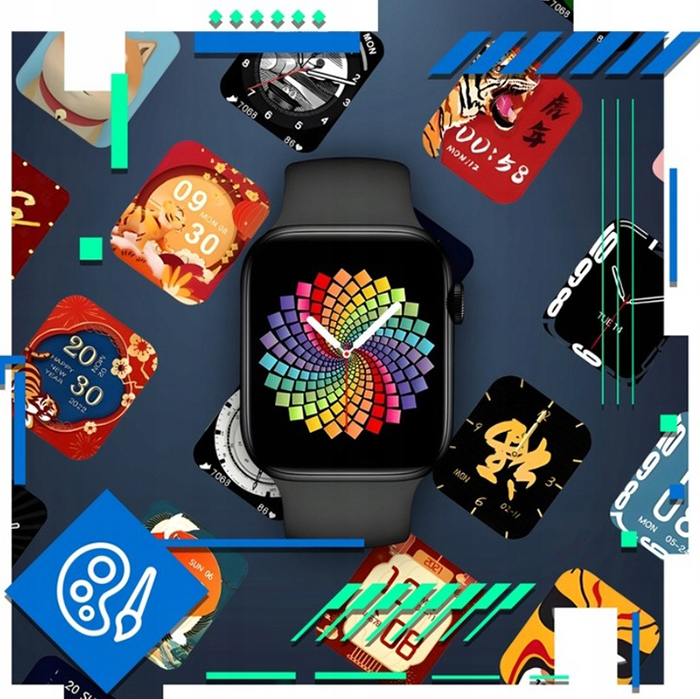 Zegarek dziecięcy / MK-Tech / smartwatch / pulsometr / niebieski