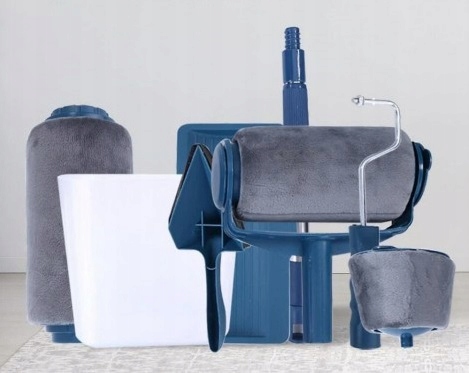 WAŁEK DO MALOWANIA NIEKAPIĄCY ZESTAW MALARSKI 4w1 WAŁEK NIEKAPEK