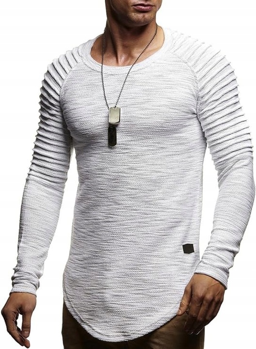 Leif Nelson męski sweter z kapturem koszulka z długim rękawem Rozmiar XXL