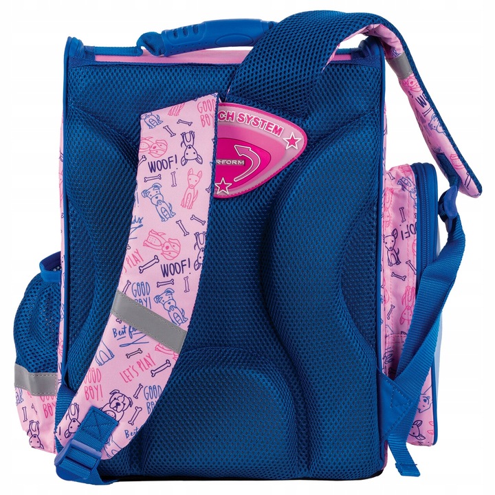 TORNISTER ERGONOMICZNY DO 1 KLASY CLEO I FRANK 29 W PIESKI PSY PIES