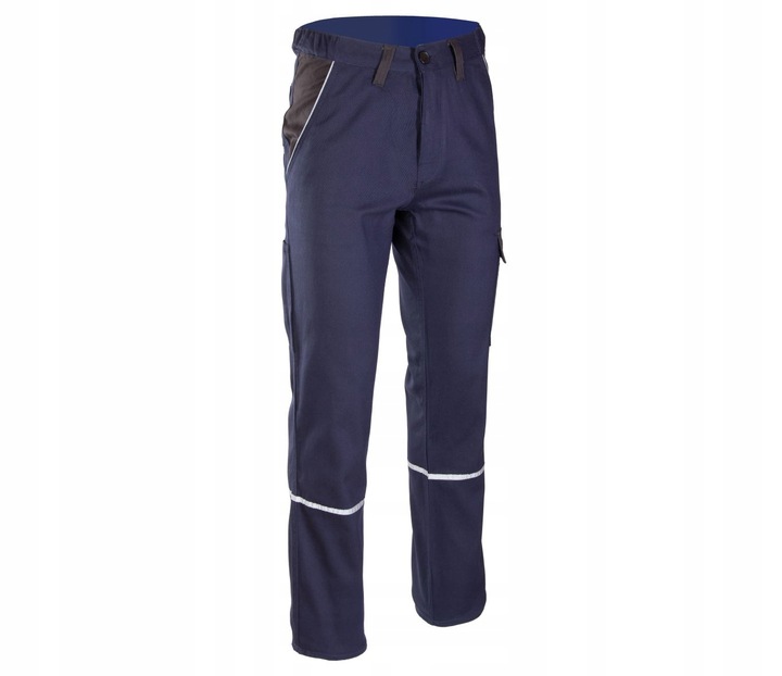 Spodnie robocze monterskie Bawełna 100% granatowe do pracy Brixton r. 48