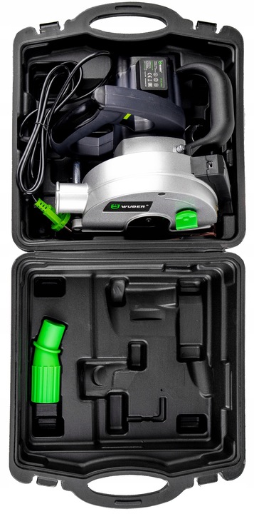 BRUZDOWNICA DO BETONU LASER 2 TARCZE WALIZKA 3100W