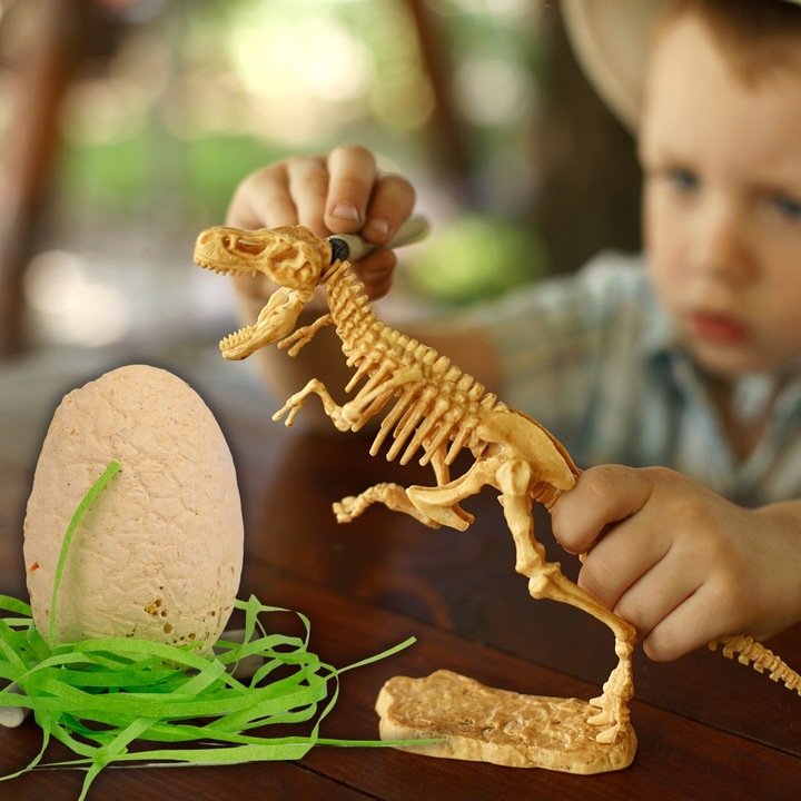 Kopalnia Dinozaurów - Zestaw Wykopalisk Archeologicznych z 12 Dużymi Jajami