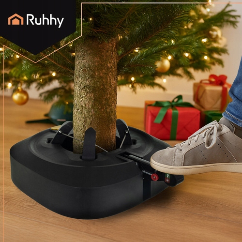 Stojak pod choinkę samozaciskowy, stabilna podstawka do żywej choinki Ruhhy