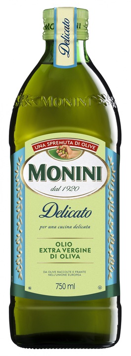 OLIWA Z OLIWEK MONINI DELICATO 750 ML +33% EXTRA VIRGIN TŁ. NA ZIMNO WŁOCHY