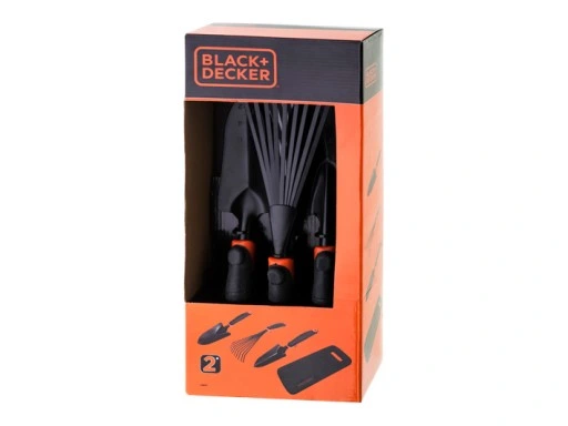 KOMPLET 4 SZT. NARZĘDZI OGRODOWYCH