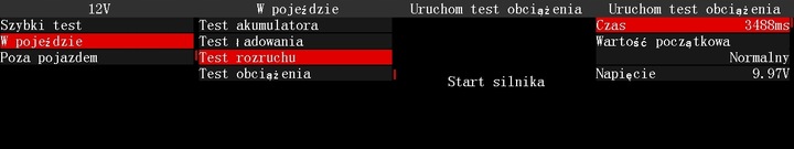 TESTER DO AKUMULATORÓW BATERII 6V 12V 24V 2-300AH MIERNIK CYFROWY j.POLSKI