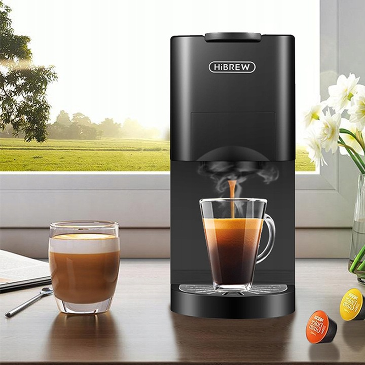 Ekspres Kapsułkowy do Kawy Ciśnienie 19 bar Moc 1450 W 5w1