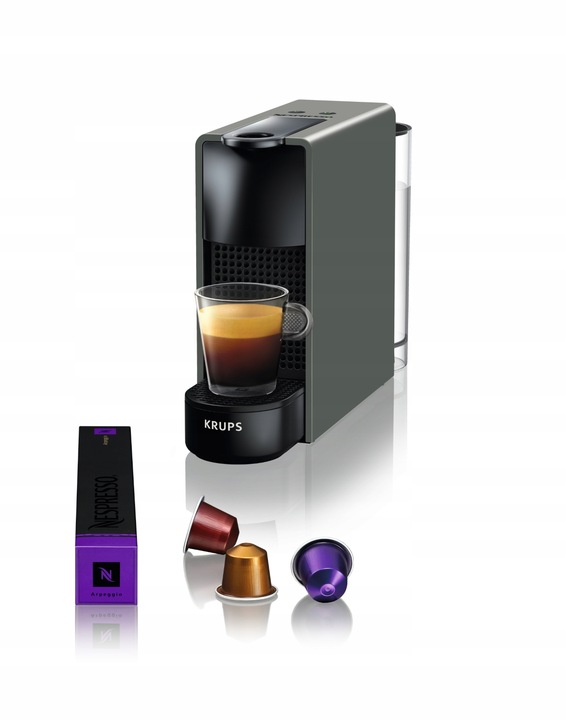 Ekspres Krups NESPRESSO XN110B10 ESSENZA MINI szary