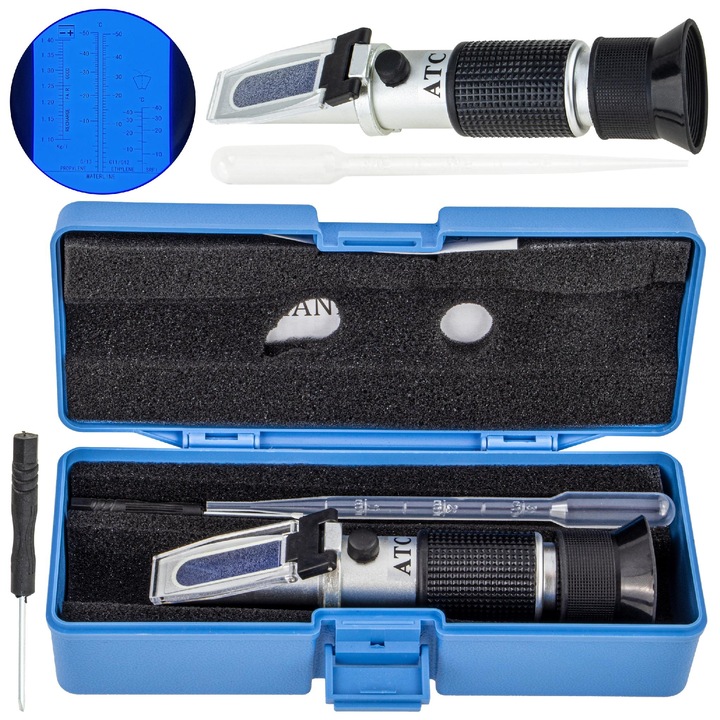 REFRAKTOMETR TESTER PŁYNU CHŁODNICZEGO ELEKTROLITU