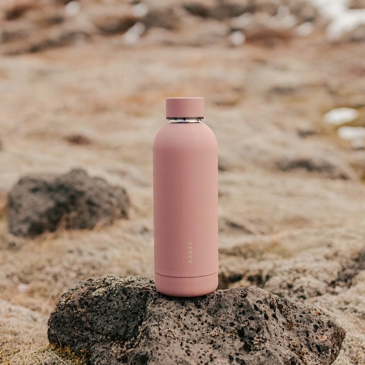 Butelka Termiczna Mojo 500 ml BPA FREE 12/24H - Bahama/Żółta