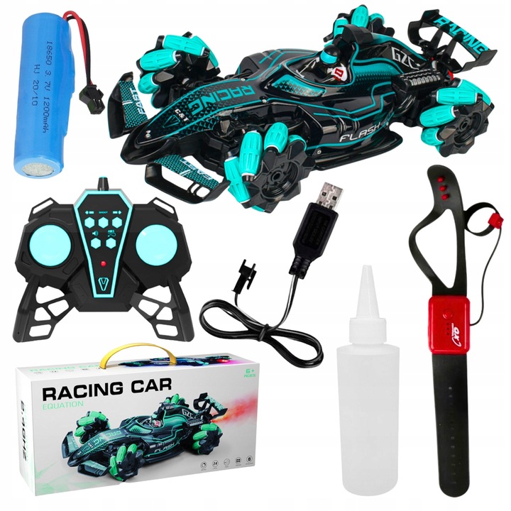 ZDALNIE STEROWANY DUŻY SAMOCHÓD DRIFT CAR AUTO STEROWANE GESTAMI RĘKI PILOT