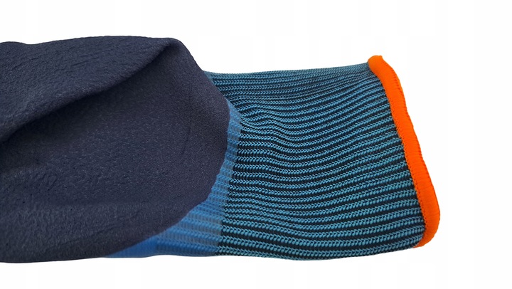 12 PAR Rękawice Robocze Wodoodporne Ochronne BHP Latex Arhem Water Foam 9-L