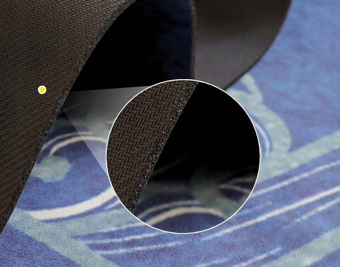 PIĘKNA MATA PREMIUM DO JOGI ĆWICZEŃ STABILNA ZAMSZOWA MIĘKKA 4 MM ZE WZOREM