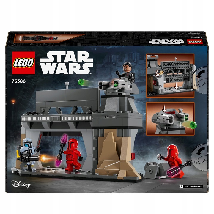 LEGO Star Wars Pojedynek Paza Vizsli i Moffa Gideona 75386