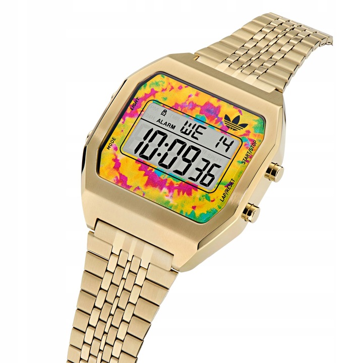 adidas Zegarek Digital Two AOST24559 Złoty