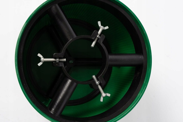 STOJAK NA CHOINKĘ ZIELONY REGULOWANY 2W1 Z POJEMNIKIEM NA WODĘ 31 CM