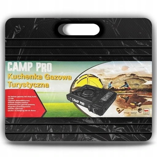KUCHENKA TURYSTYCZNA GAZOWA Z PRZENOŚNĄ WALIZKĄ + 4x KARTUSZ Z GAZEM PIKNIK