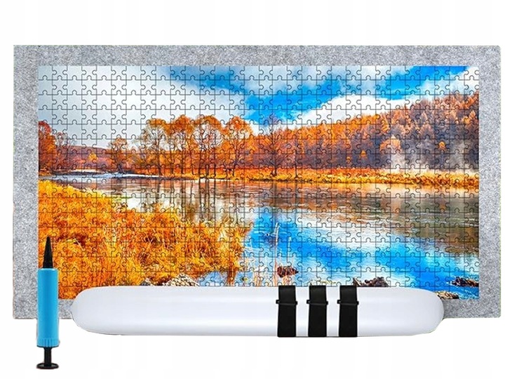 MATA DO UKŁADANIA PUZZLI NA 500-1500 ELEMENTÓW PLANSZA PODKŁADKA POD PUZZLE