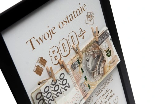 RAMKA prezent 18 URODZINY widzisz TWOJE ostatnie 800+ plus