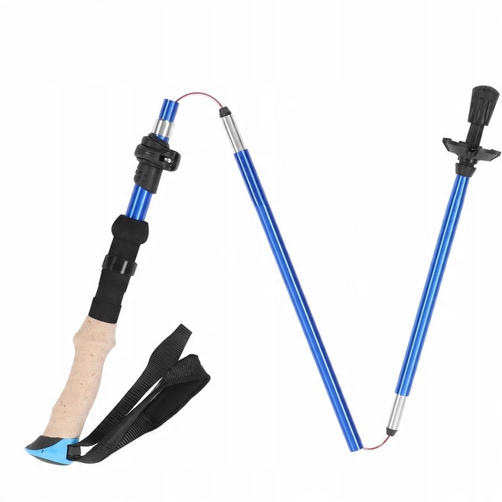 KIJE TREKKINGOWE KIJKI NORDIC WALKING DO CHODZENIA PO GÓRACH REGULOWANE