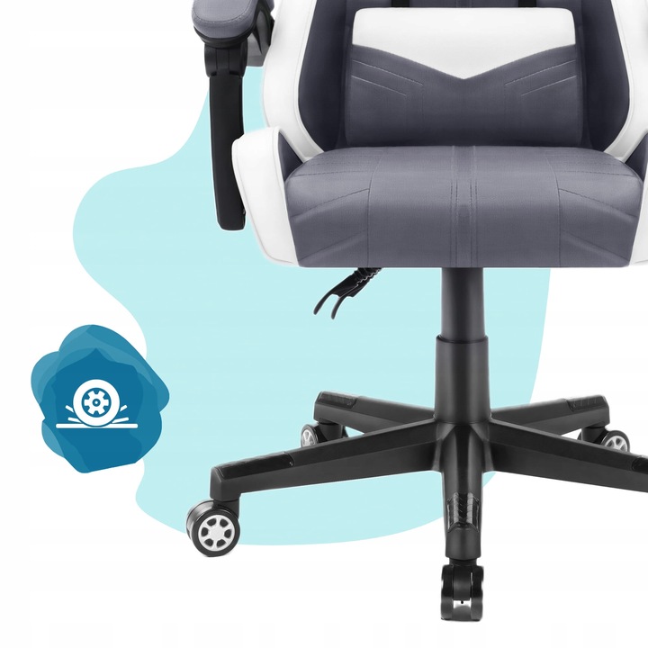 FOTEL GAMINGOWY DLA GRACZA BIUROWY HELL'S