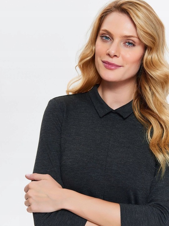 K16655 TOP SECRET SUKIENKA Z KOŁNIERZYKIEM _40