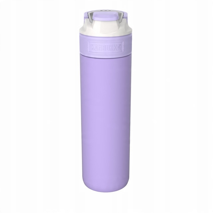 Butelka termiczna termos na kawe Kambukka 600ml Digital Lavender, szczelna