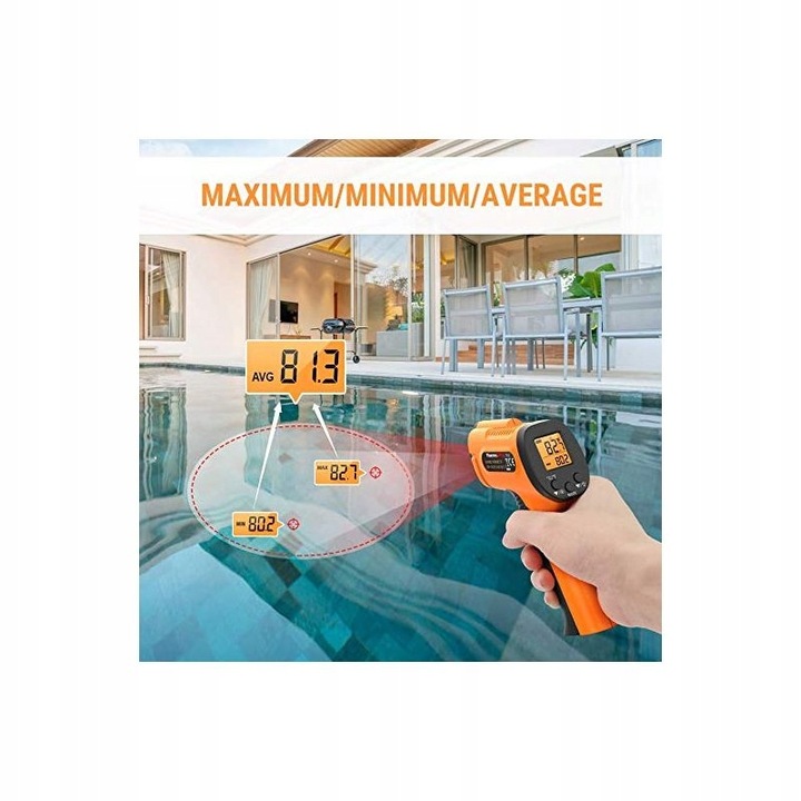 Termometr ThermoPro TP-30 wielokolorowy