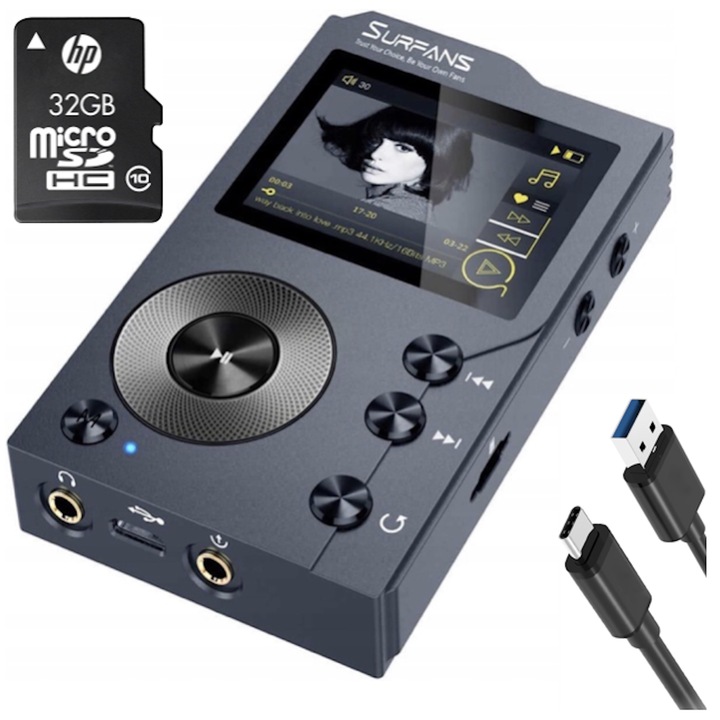 ODTWARZACZ MP3 MP4 32GB BLUETOOTH JAKOŚĆ HIFI PRO