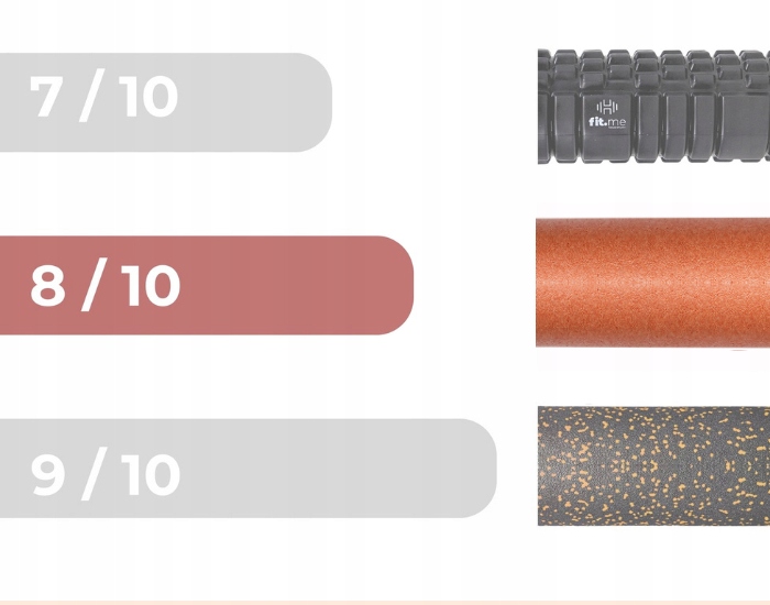 ZESTAW ROLLERÓW DO MASAŻU WAŁEK DUŻY MAŁY PIŁKA POJEDYNCZA DUOBALL EPP 4W1