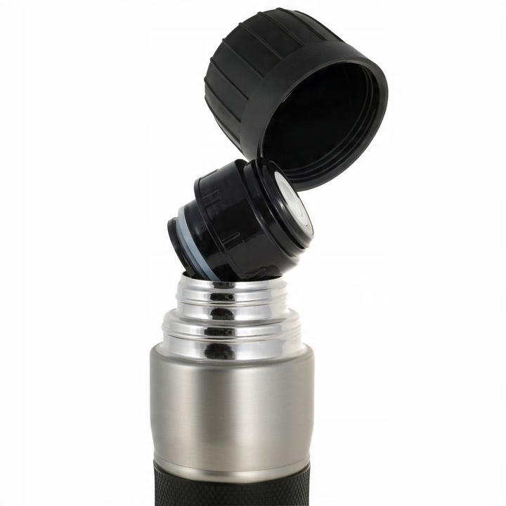 KUBEK TERMICZNY TERMOS STALOWY 100% SCZELNY pojemny bidon KAMILLE 950 ml