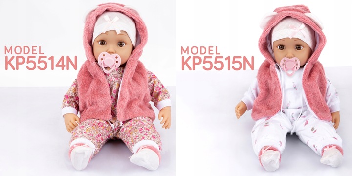 DUŻA LALKA BOBAS INTERAKTYWNA ŚPIEWA I MÓWI PO POLSKU 45CM