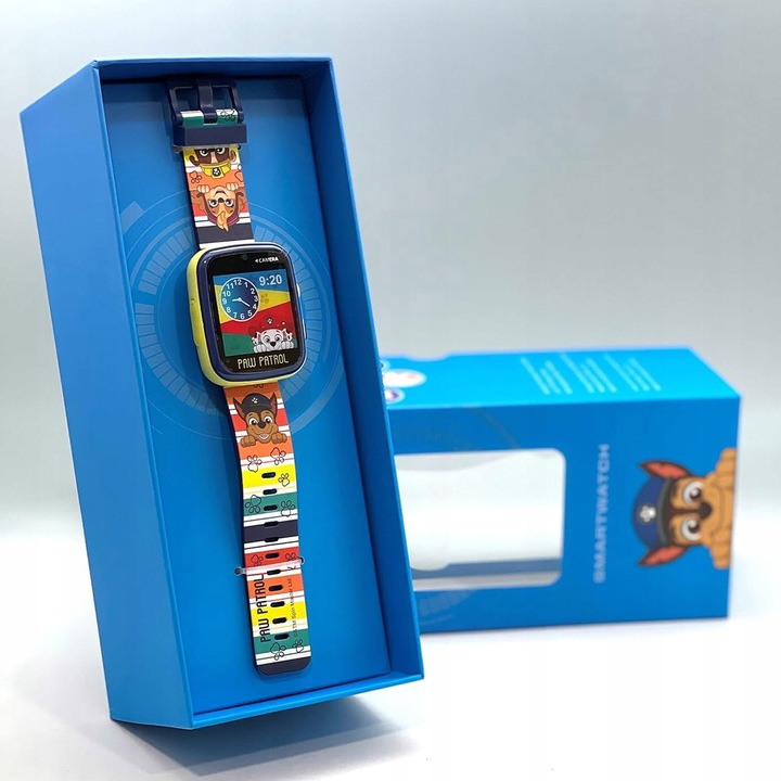 Psi Patrol Wielofunkcyjny zegarek dla dzieci, smartwatch interaktywny