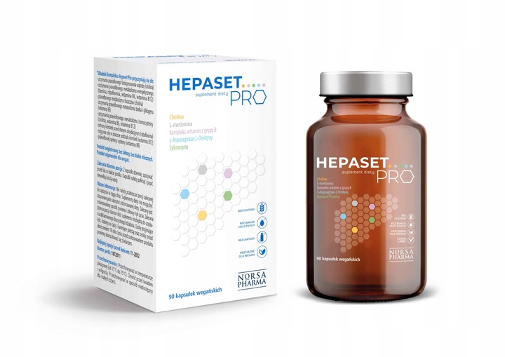NORSA PHARMA Thyroset + Hepaset PRO (Wsparcie Tarczycy + Wsparcie wątroby)