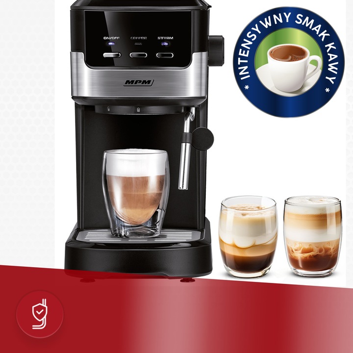Ekspres do kawy ciśnieniowy kolbowy MPM MKW-13M