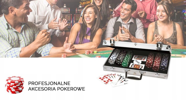 PIĘKNE KARTY DO GRY W SKÓRZANYM ETUI PIATNIK POKER
