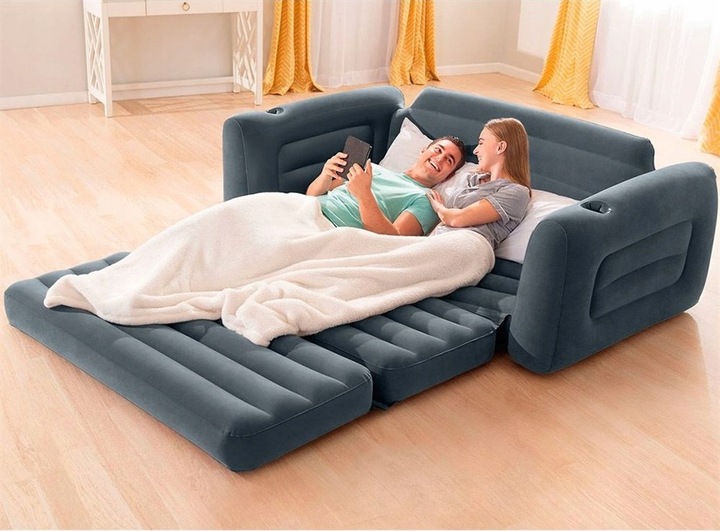 Intex DUUŻA sofa dmuchana 203x224x66 cm NEW 2025