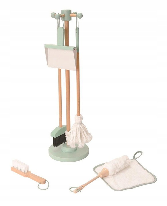 Miętowy zestaw do sprzątania dla dzieci; one size