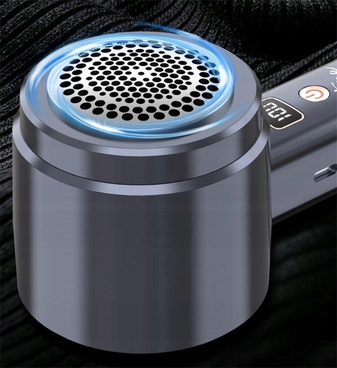 GOLARKA DO UBRAŃ TAPICERKI 8W AKUMULATOROWA +2 OSTRZA +LED +SUPER 3-SPEED