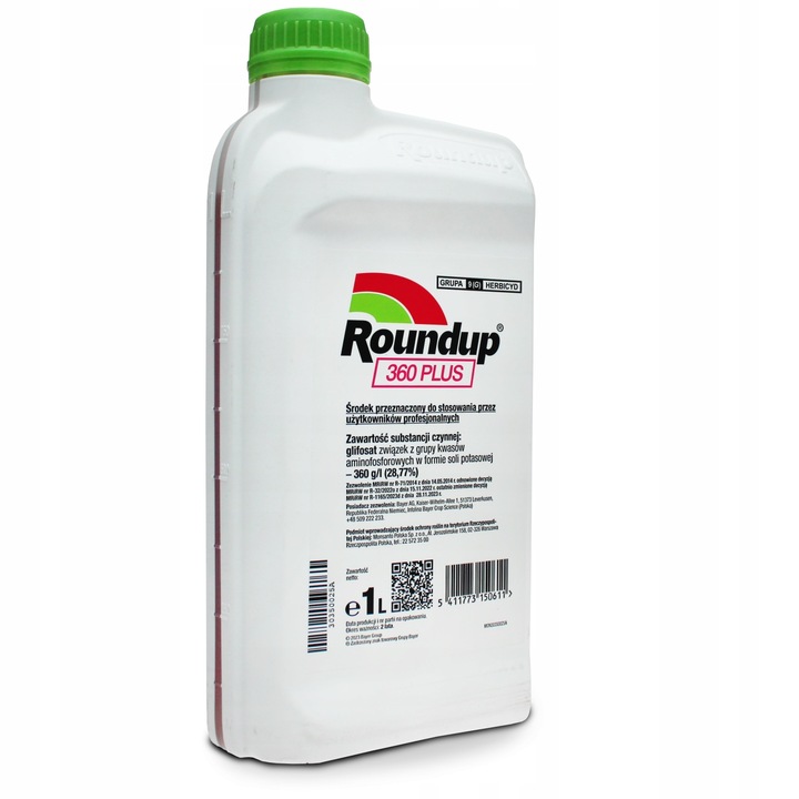 ZESTAW EMULPAR 940 EC 1L OWADOBÓJCZY + ROUNDUP 360 PLUS 1L CHWASTOBÓJCZY
