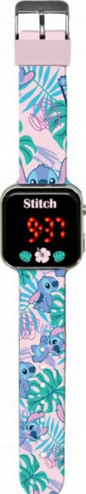 Zegarek LED z kalendarzem Lilo & Stitch LED LAS4091